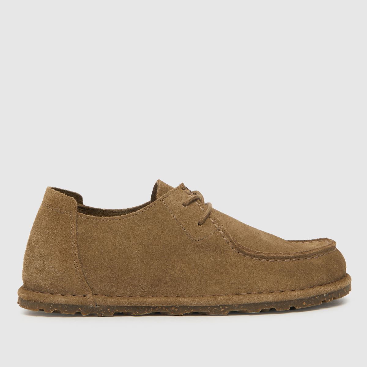 BIRKENSTOCK – Utti – Taupefärgade platta skor med spets