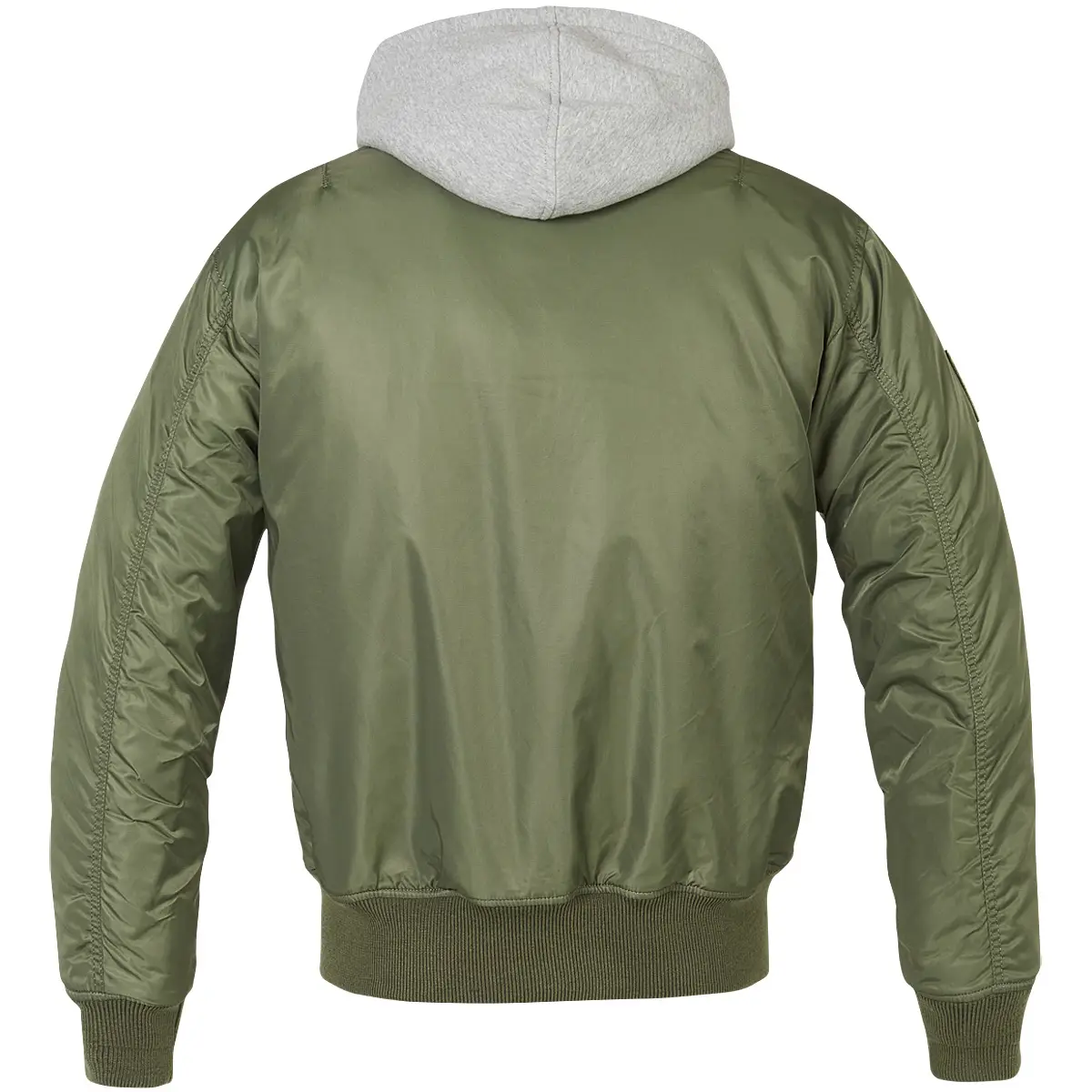 MA1 Jacke Sweat Hooded oliv/grau