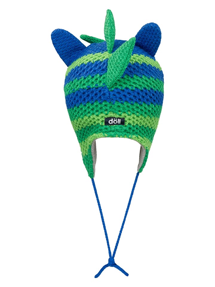 Döll Strickmütze in Blau/ Grün günstig kaufen