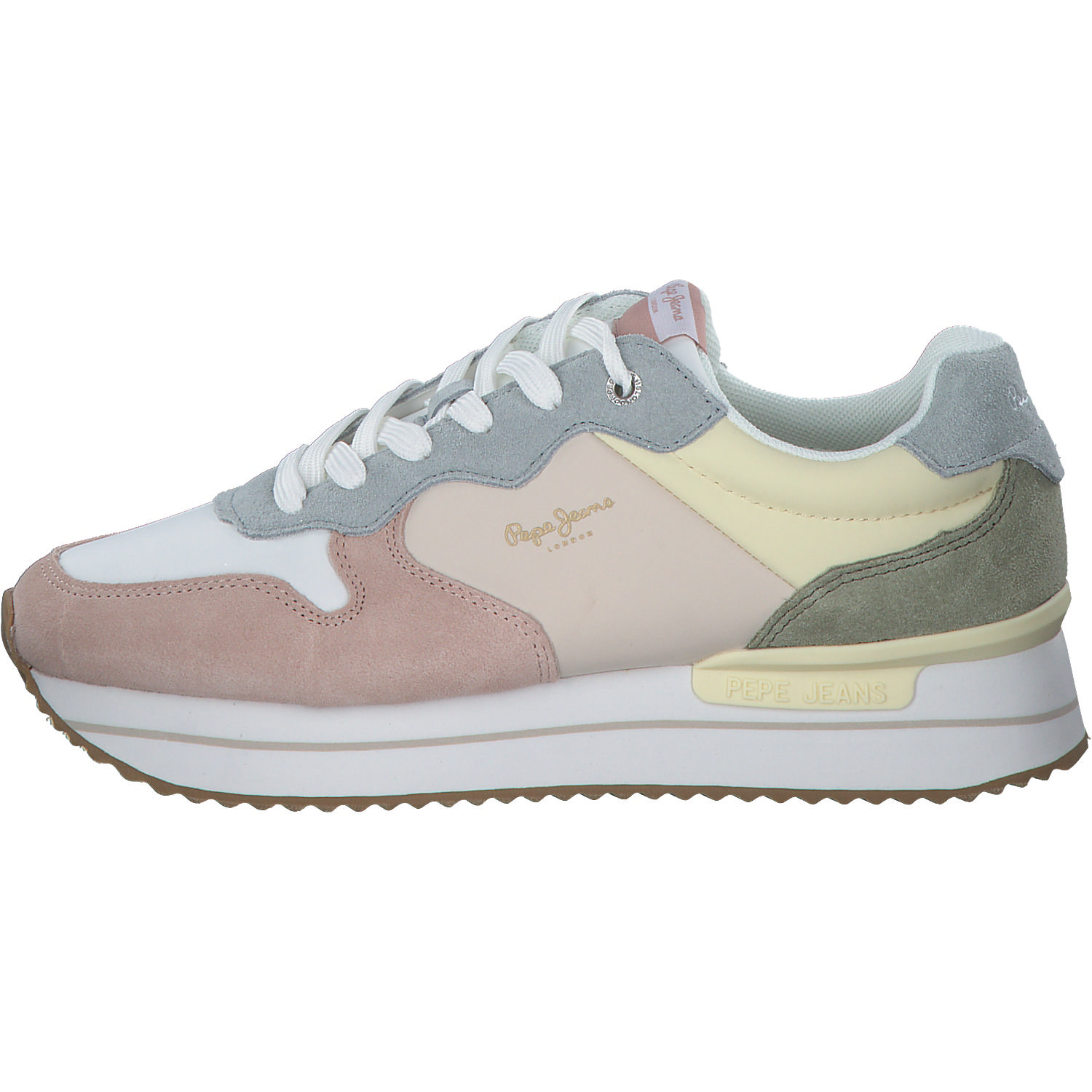 Pepe Jeans PLS40003, Schnürschuhe, Damen, Mehrfarbig