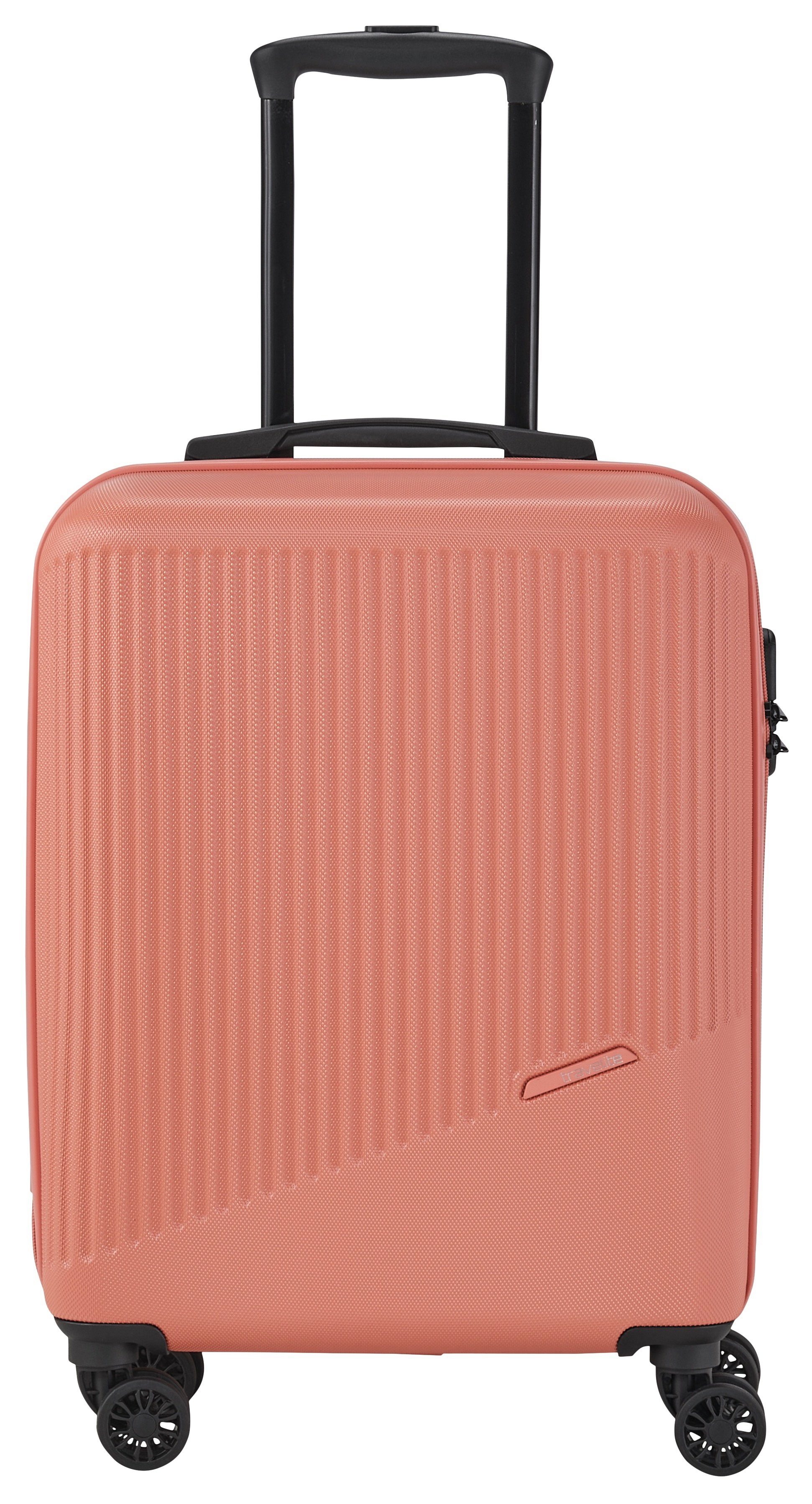 travelite Hartschalen-Trolley BALI 4w Trolley S, 4 Rollen, in dezentem Look