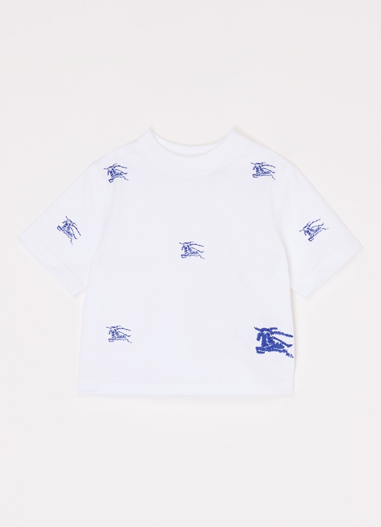Tricou Burberry Cedar din bumbac organic