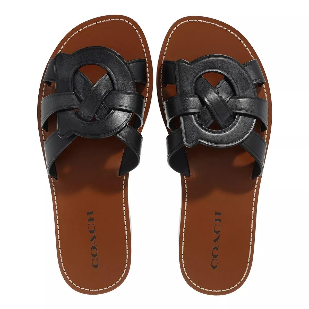 COACH Komfort Sandalen schwarz Sandale