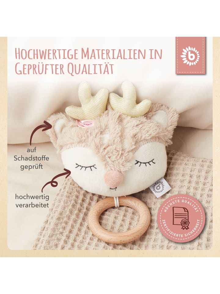 Bieco Spielwaren Musikspieluhr Reh - ab Geburt in Beige günstig kaufen onesize