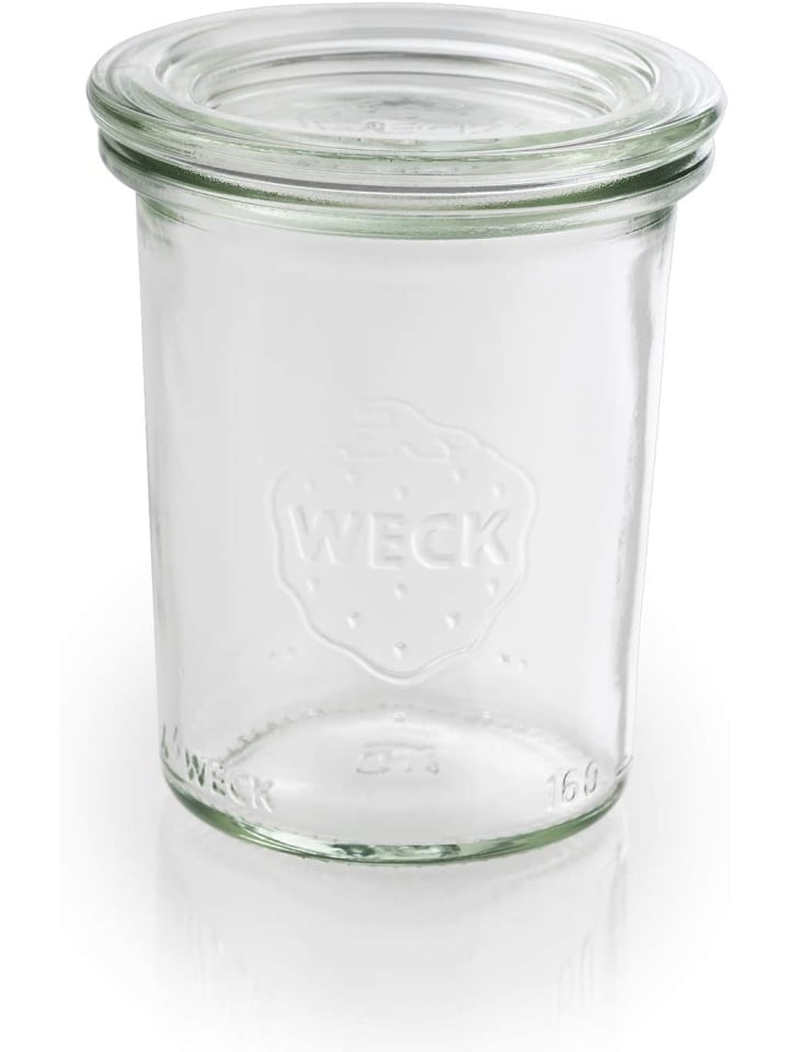 APS 12er Set Weck-Glas mit Deckel Set in Transparent Ø 6 cm, H: 8 cm  günstig kaufen onesize
