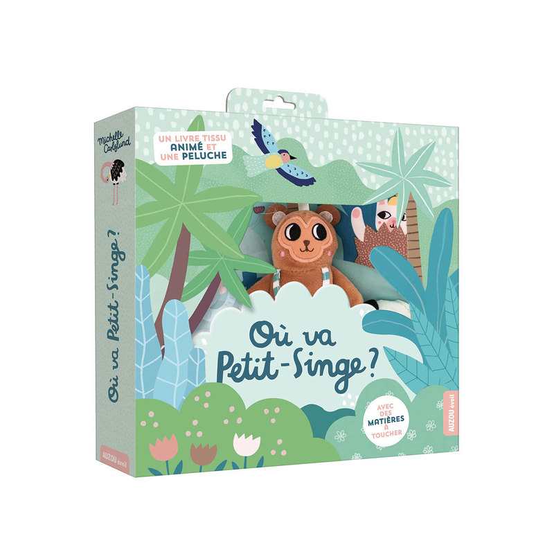 Livre Où va Petit Singe  - Auzou