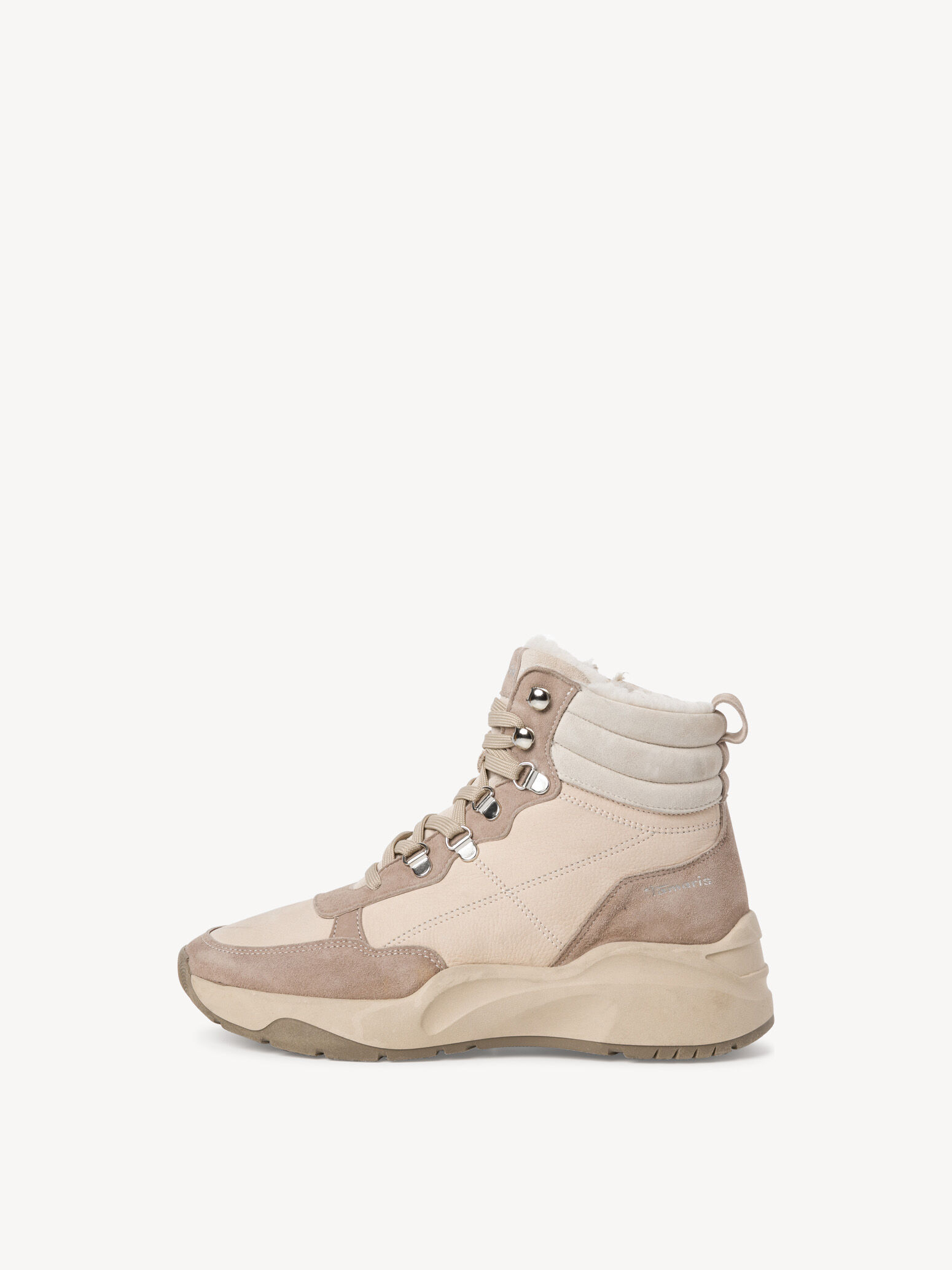 Bottine en cuir - marron doublure chaude
