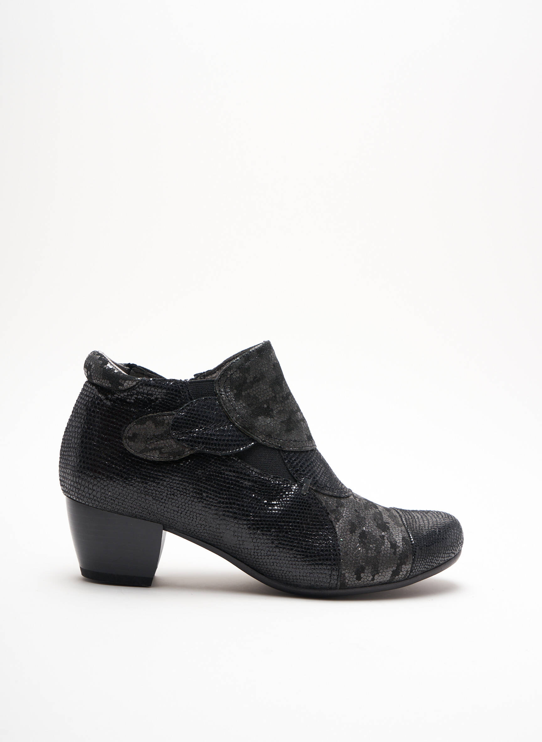 Pedi Girl Bottines Femme couleur noir