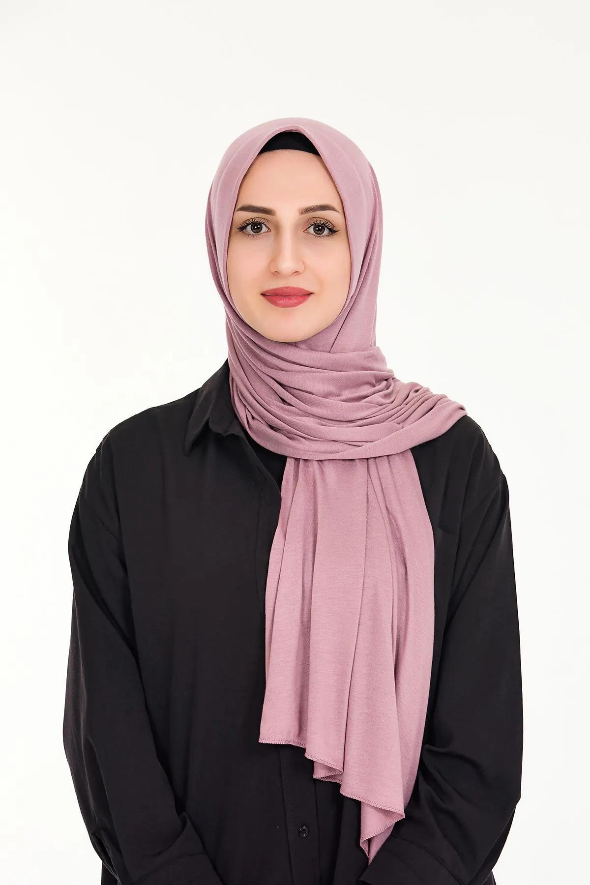 Sensu  Praktischer, aufsteckbarer Hijab-Schal aus gekämmter Baumwolle