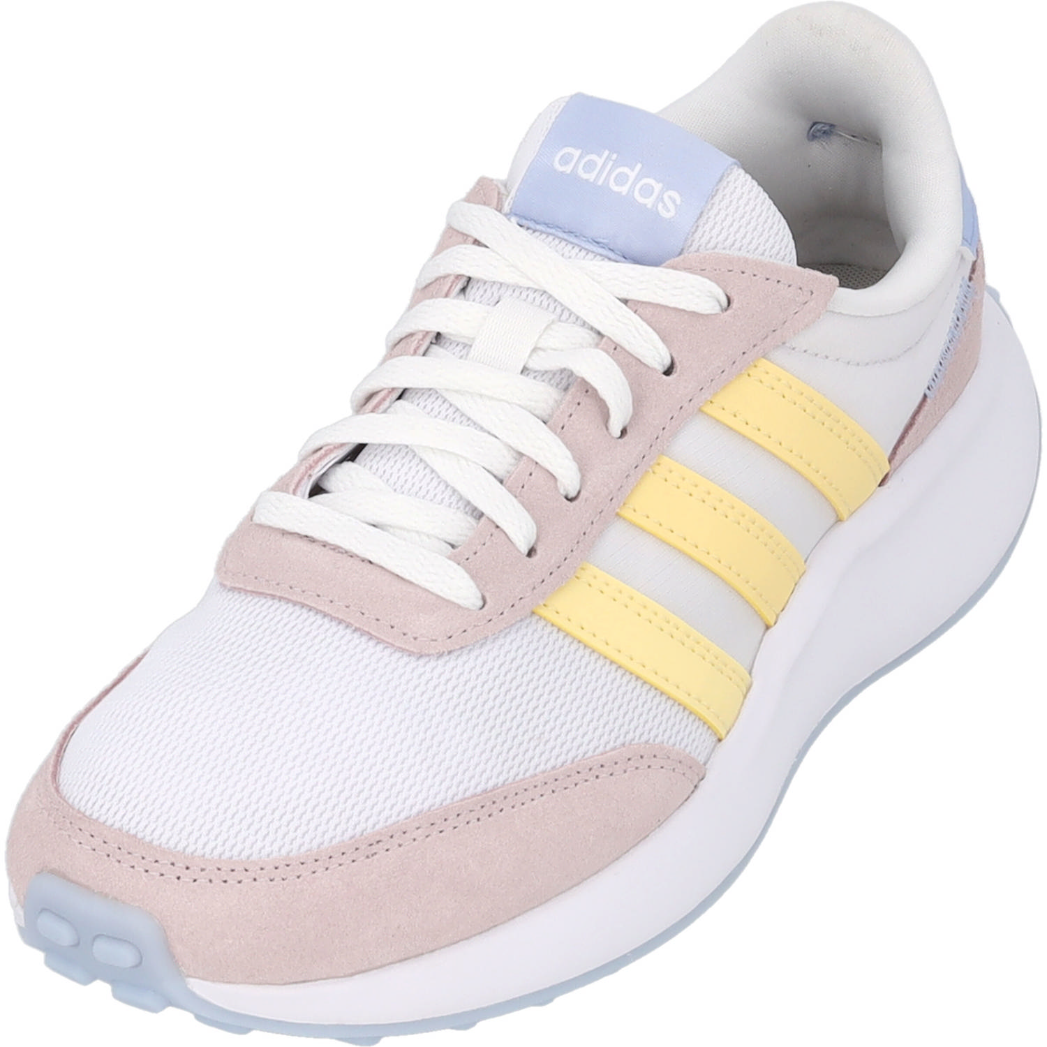 Adidas Run 70s W, Sneakers Low, Damen, white/almost yellow/almost pin
