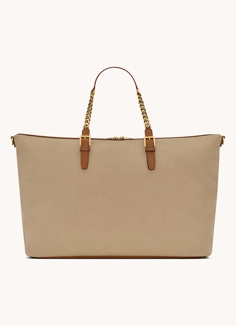 Borsa Saint Laurent con dettagli in pelle di vitello