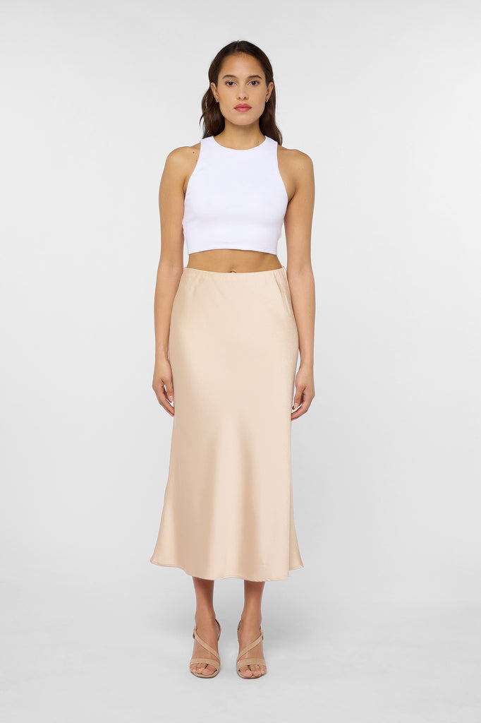 Jupe Longue Belle Satin