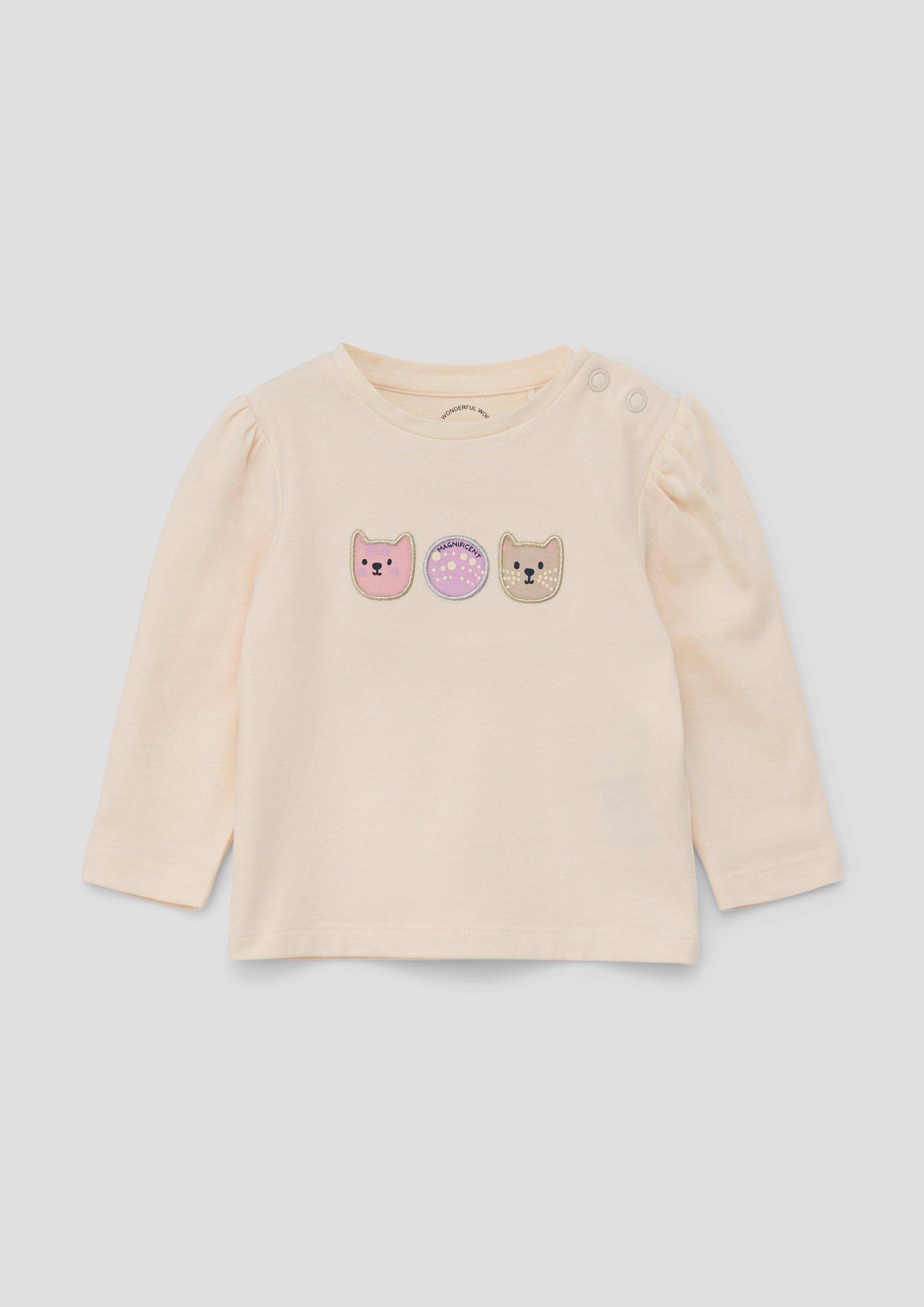 Longsleeve mit Applikation  2137469-0805