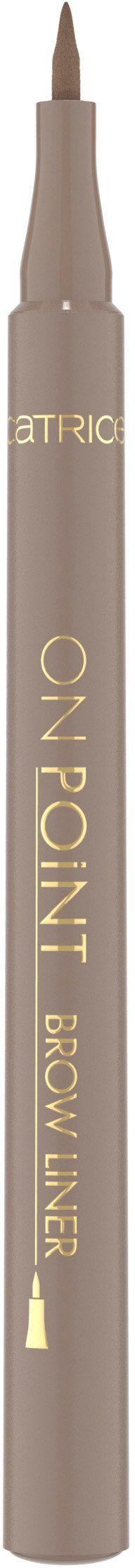 Catrice Augenbrauen-Stift ON POINT Brow Liner 020, 3-tlg., Augen-Make-Up, Wow-Brows, wischfest