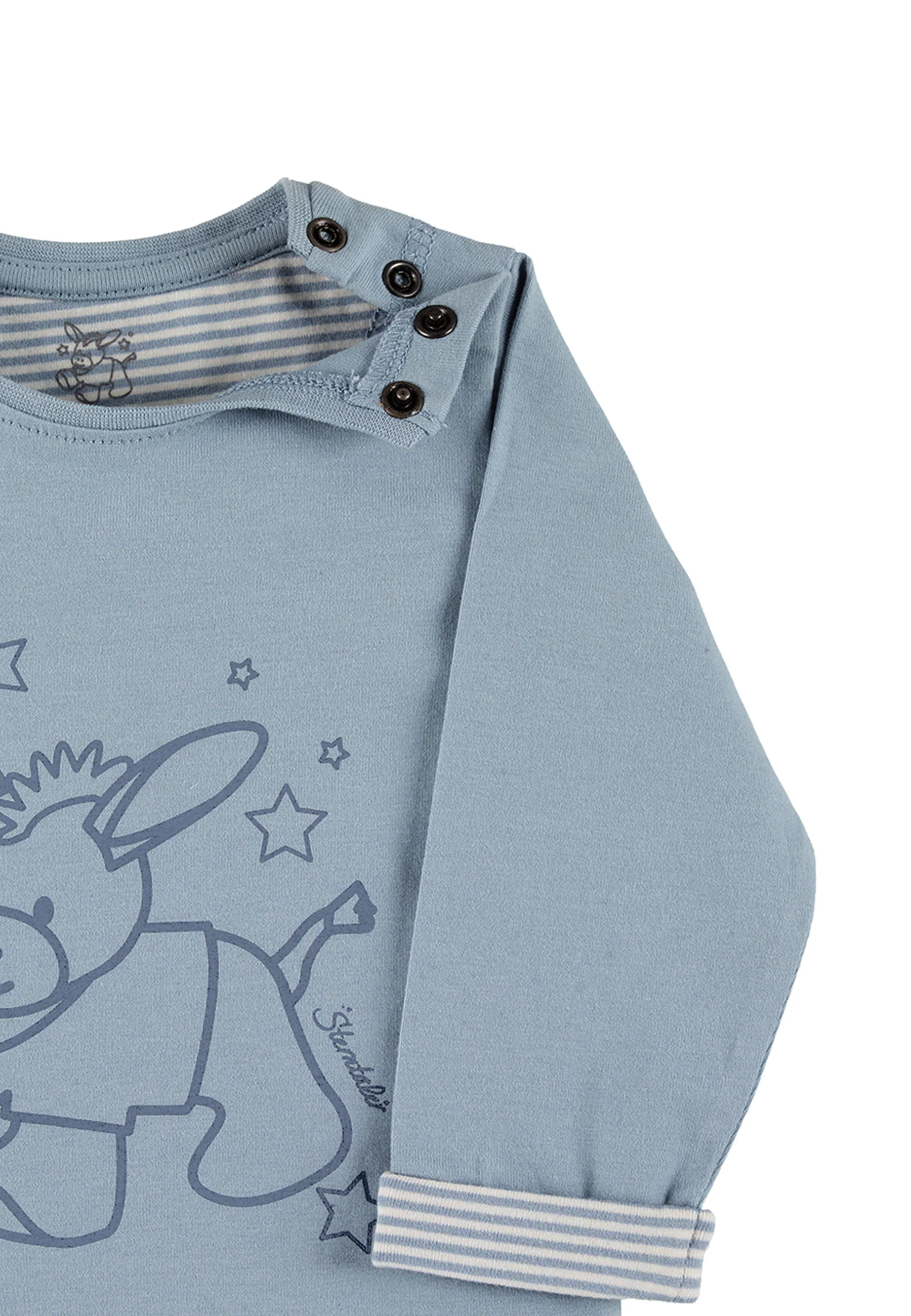 GOTS Langarm-Shirt Esel Emmi aus Single Jersey