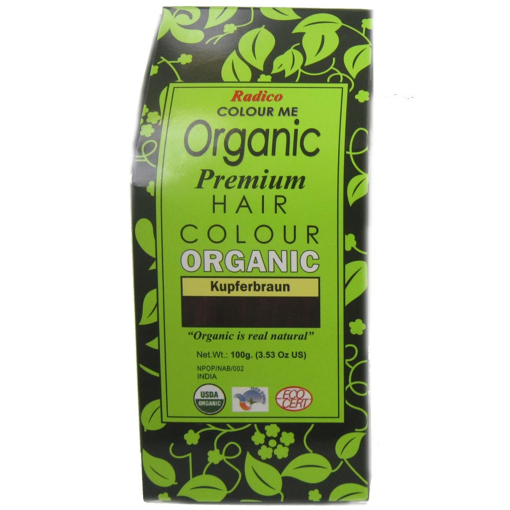 Radico Colour Me Organic Copper Brown 100 g