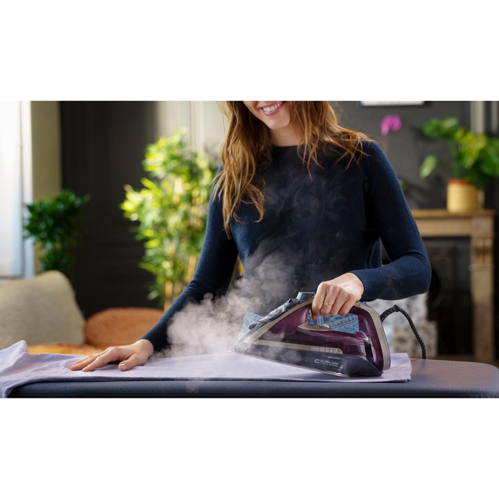 Tefal Dampfbügeleisen Tefal Smart Protect Plus FV 6870, Dampfbügeleisen