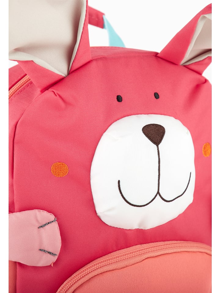Sigikid Kindergarten Rucksack fröhliches Tiergesicht, 5,2 Liter in pink günstig kaufen onesize
