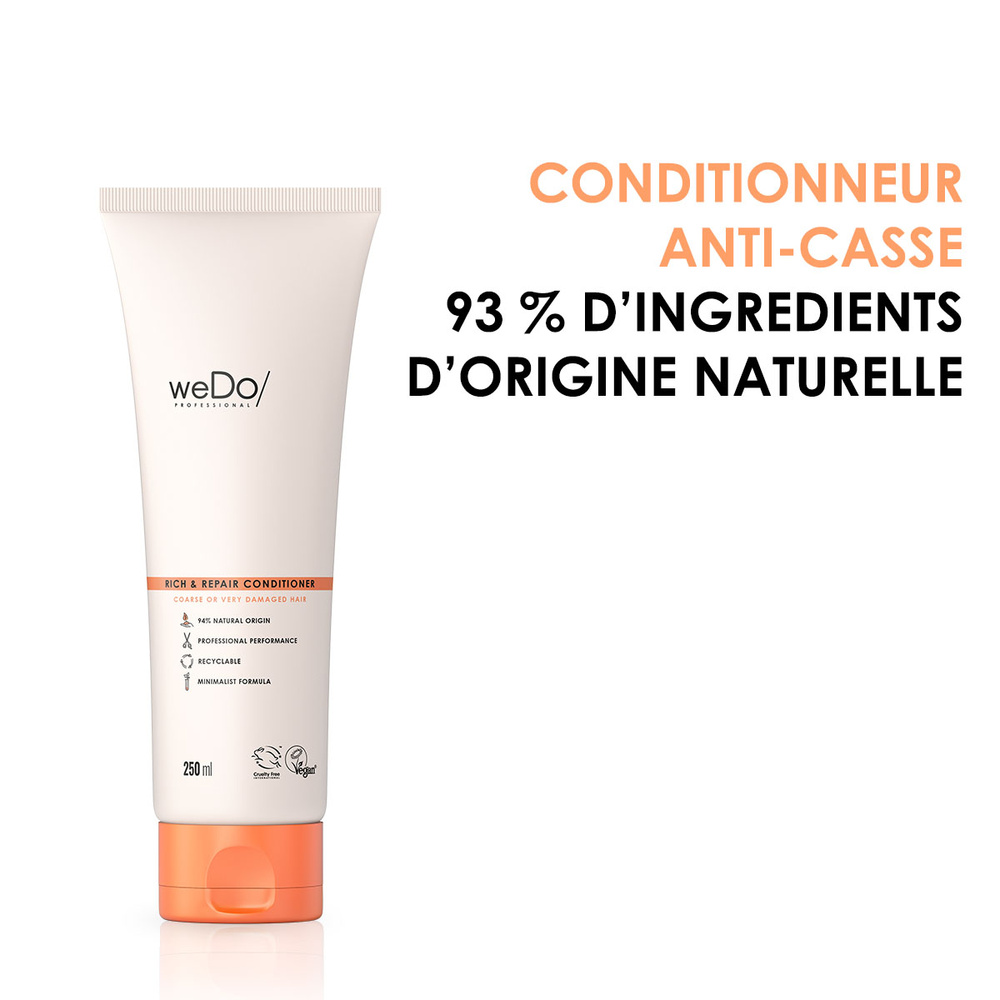 wedo WEDO/ Professional Après-Shampoing Riche & Réparateur 250ml Après-Shampoing
