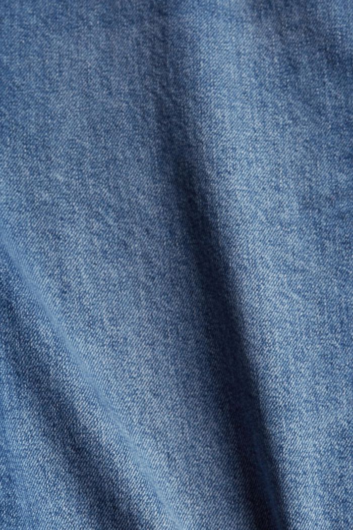 Jeans-Shorts mit verlängertem Bein