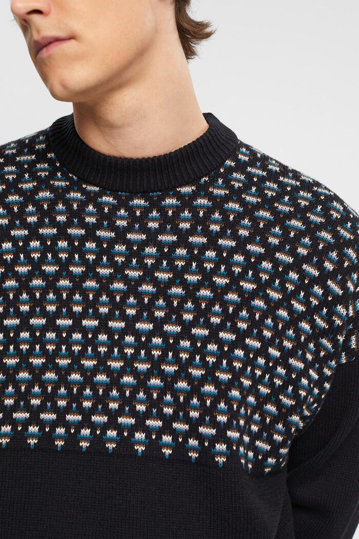 Pullover aus Jacquardstrick