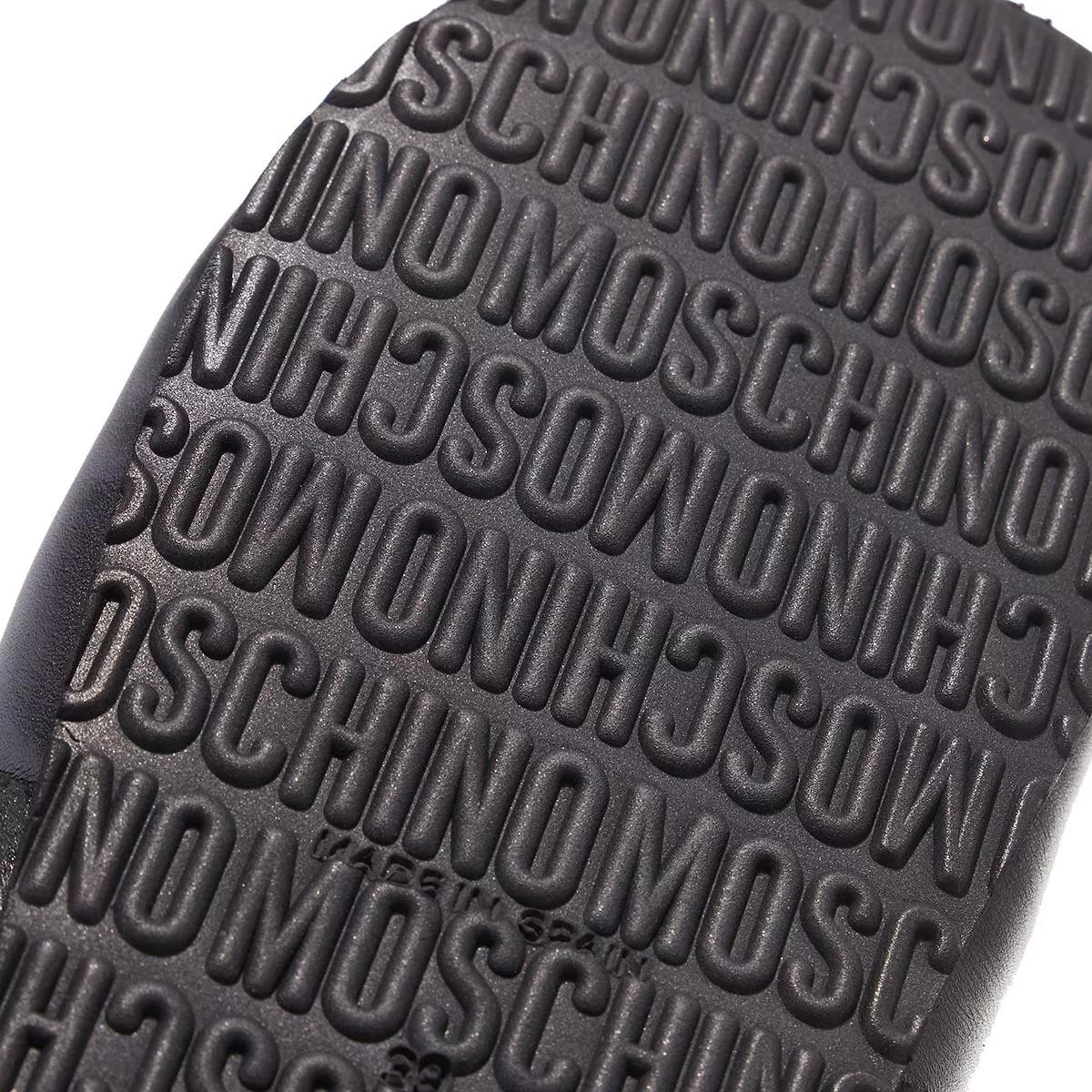 MOSCHINO Sabots schwarz Slide