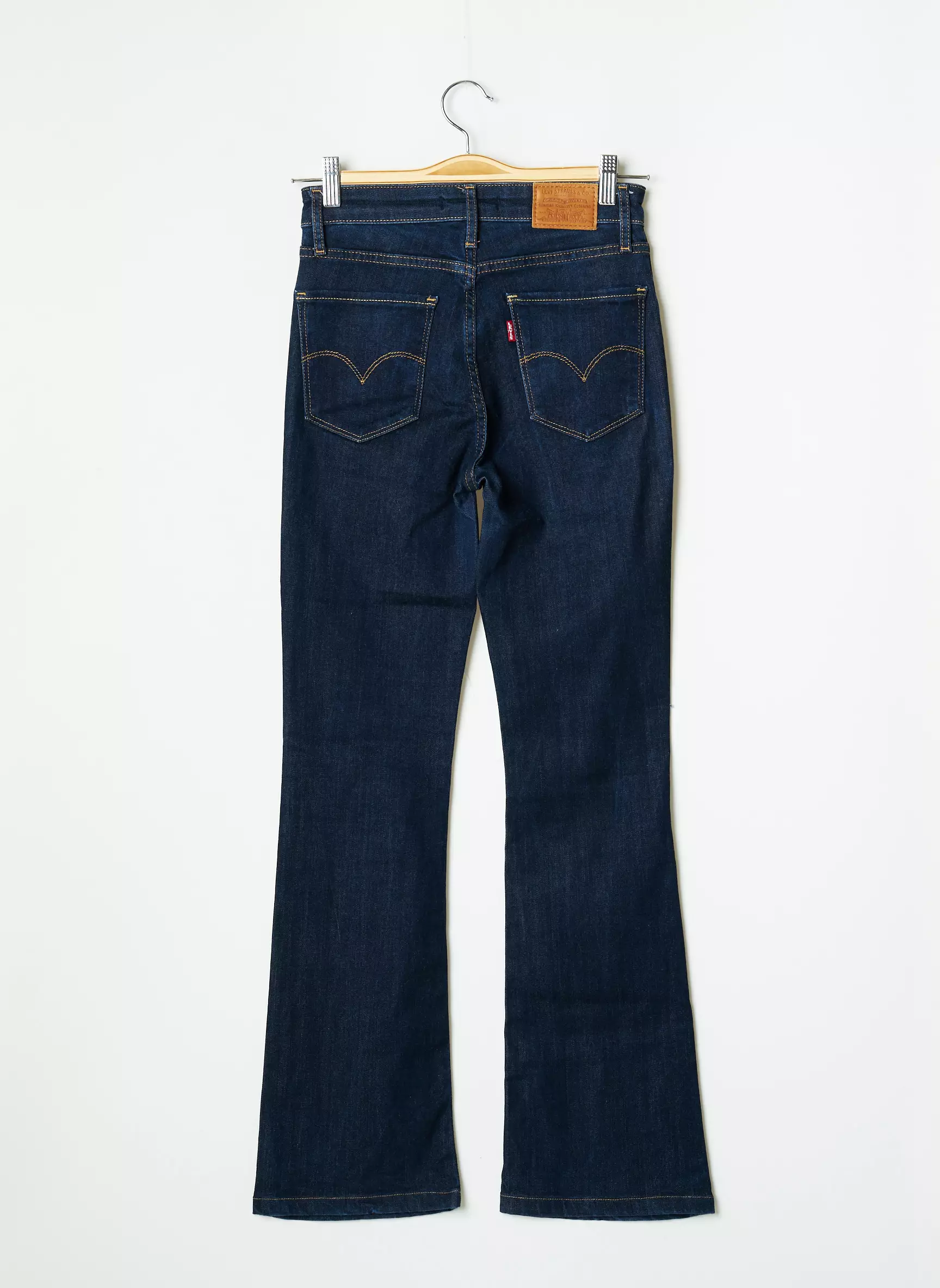 Levis Jeans Bootcut Femme couleur bleu
