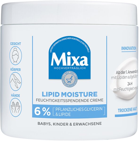 Mixa Lipid Moisture Feuchtigkeitsspendende Creme Körpercreme