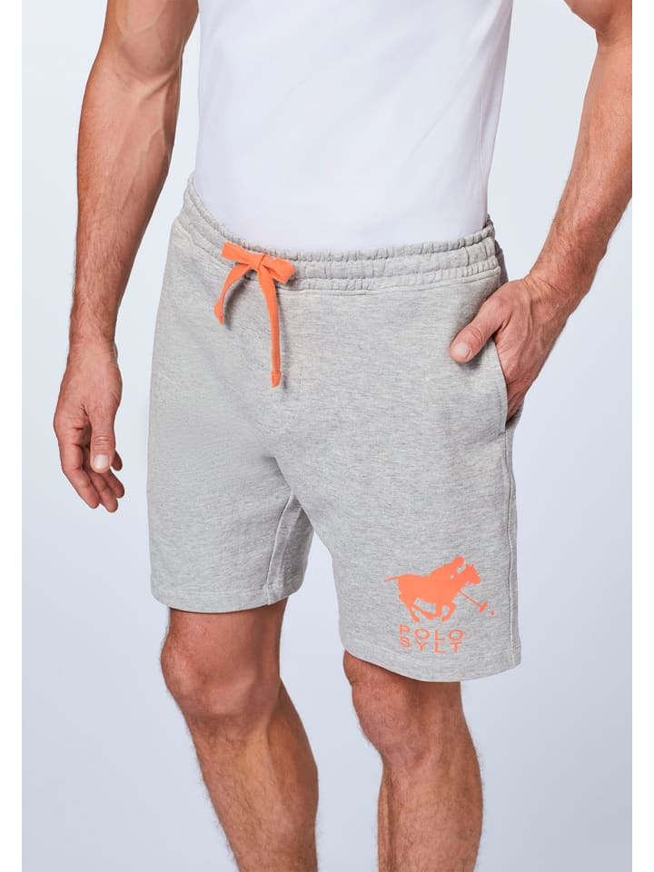 Polo Sylt Shorts in Grau günstig kaufen