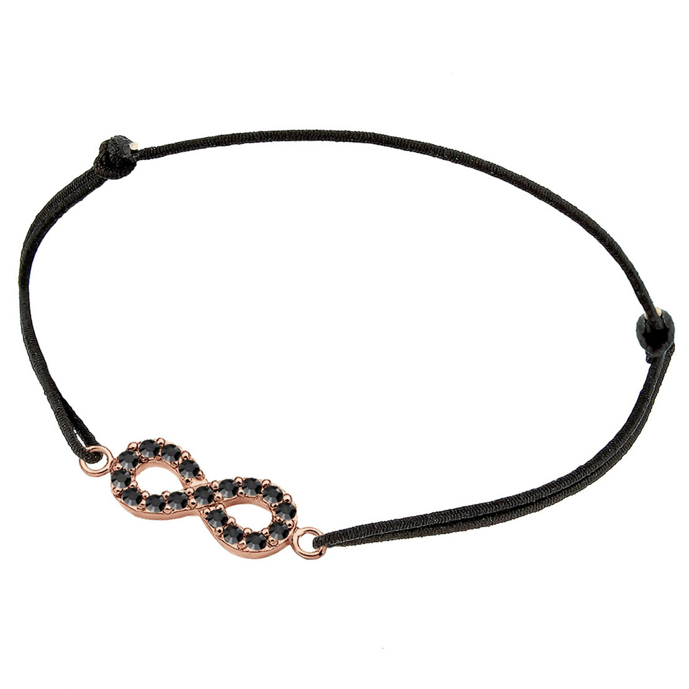 Elli Elli Bracelet Infinity Endless  Kristalle 925 Silber Bracelet