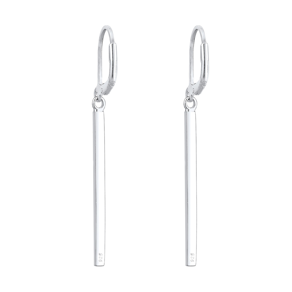 Elli Elli by Julie & Grace Boucles d'Oreilles Geo Look avec des Cristaux Boucles d'Ore Boucles d'oreilles
