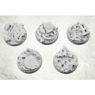 Concrete Slabs Round 40mm Set 3 (5)