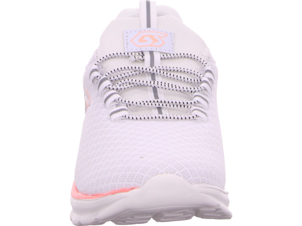 DIVERSE Sportliche Slipper weiss