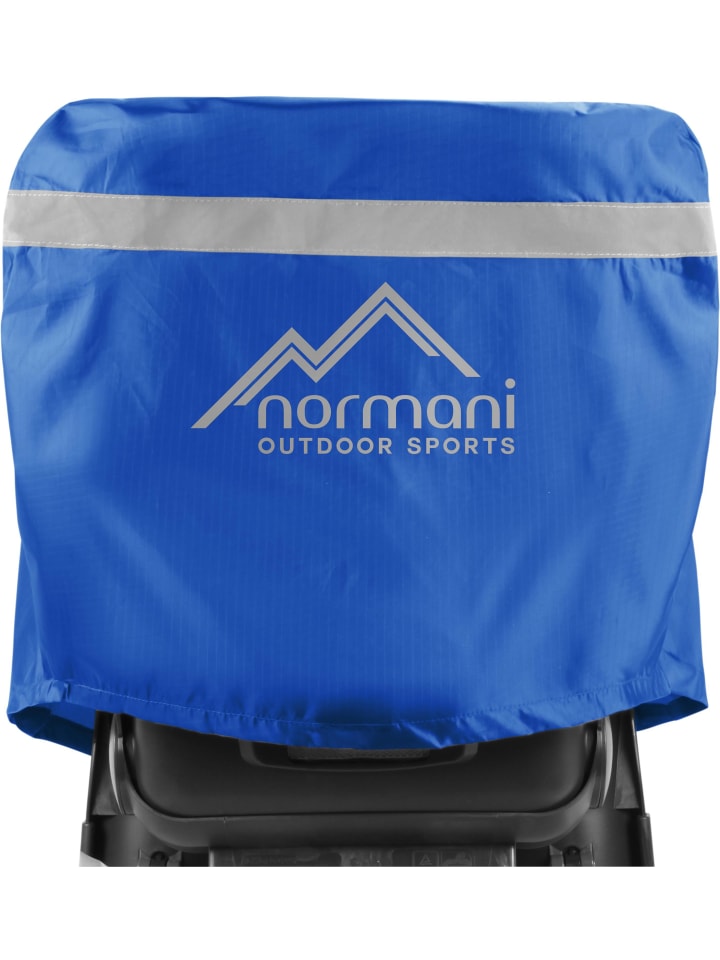 Normani Outdoor Sports Regenüberzug für Fahrrad-Kindersitze BiSeat in Blau günstig kaufen onesize