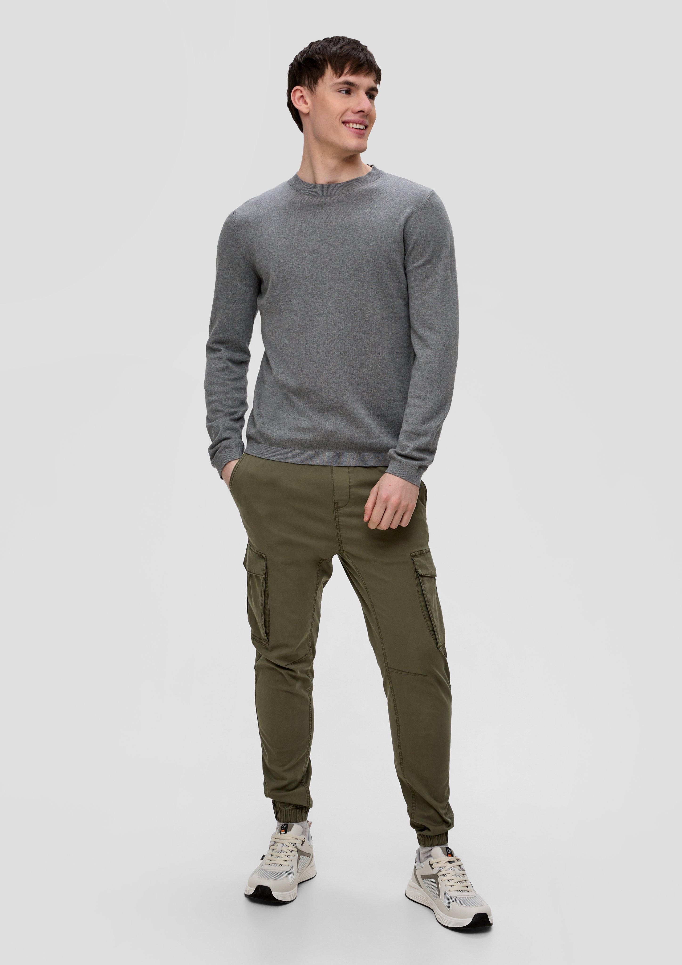 Strickpullover mit Crewneck  2141220-9730