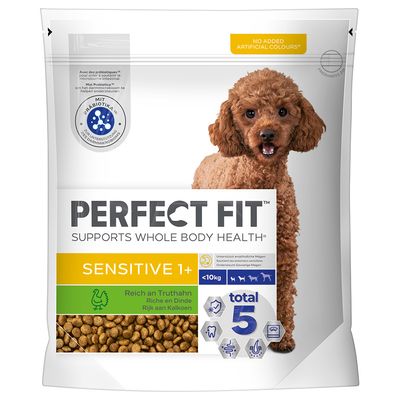 Perfect Fit Sensitive Adult Dog (<10kg) mit Truthahn