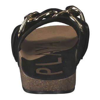 Verbenas Bali Azores Pantolette in schwarz
