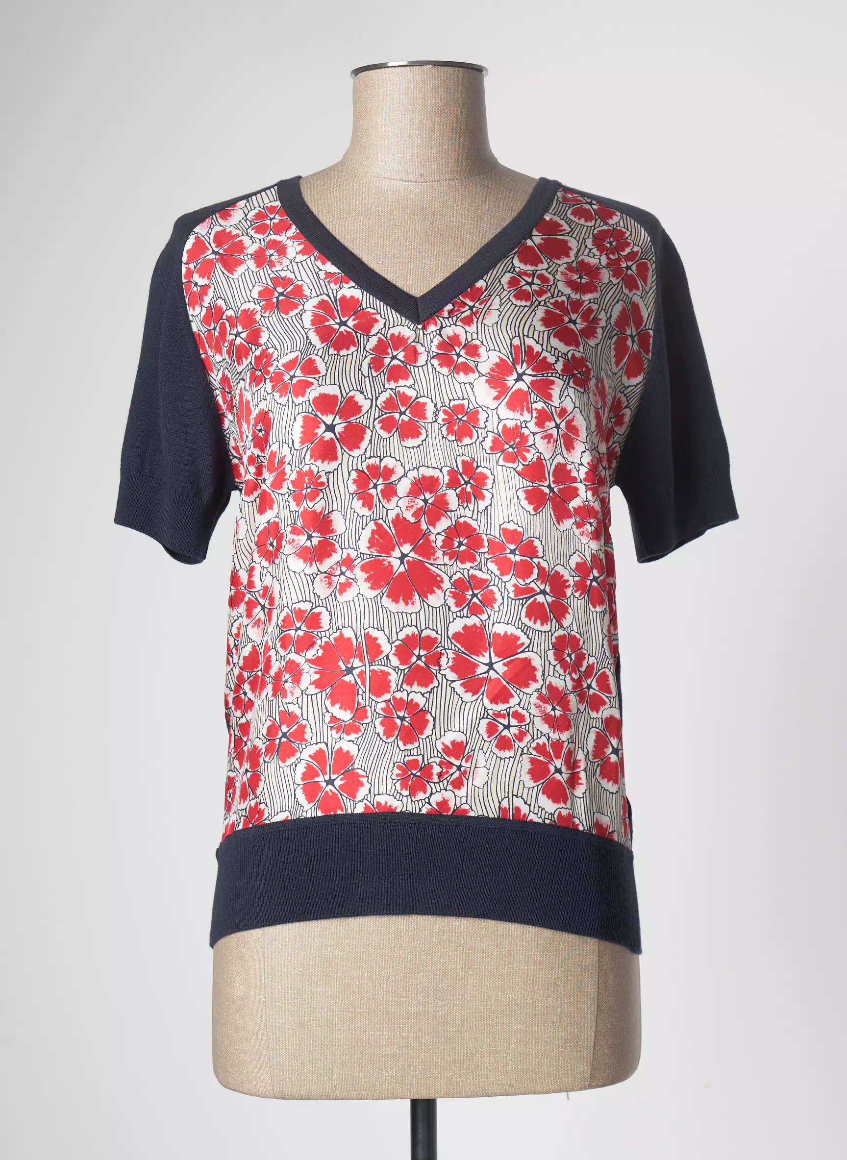 Devernois Tshirts Femme couleur rouge