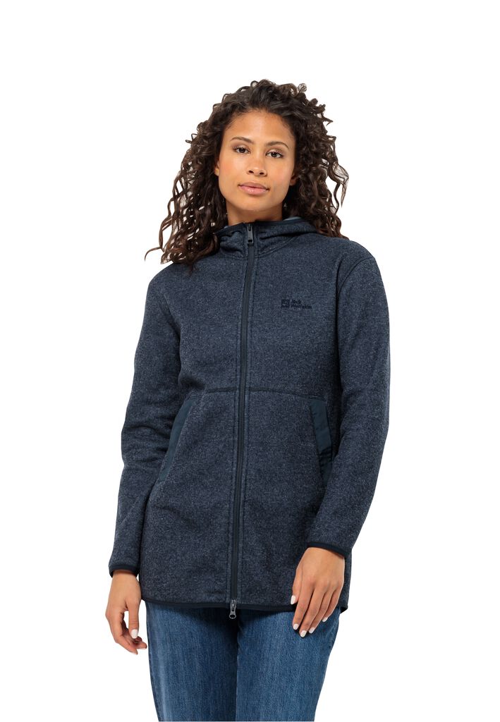TANNENSPUR COAT W Fleecemantel Damen