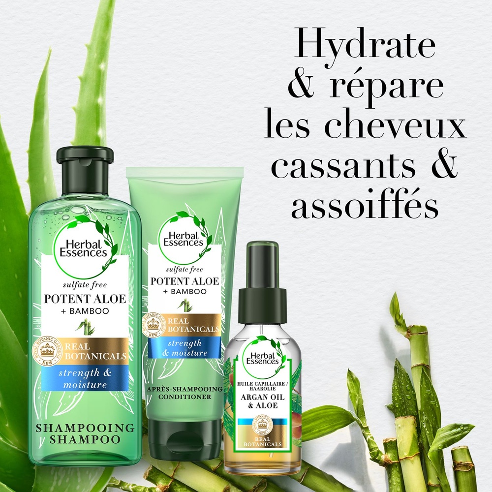 herbal essences Herbal Essences Huile Capillaire Argan Et Aloe Huile
