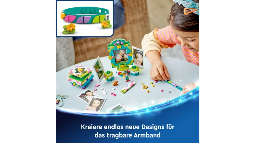 LEGO 43239  Encanto Mirabels Fotorahmen und Schmuckkassette