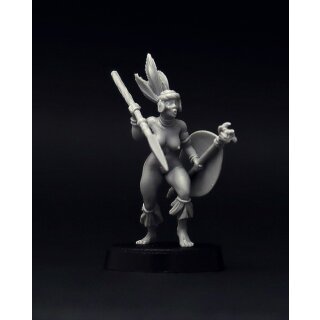 African Tribal Female Warrior (28mm)