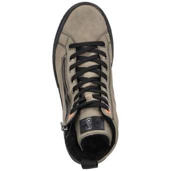 Rieker Schnür Boots in grün