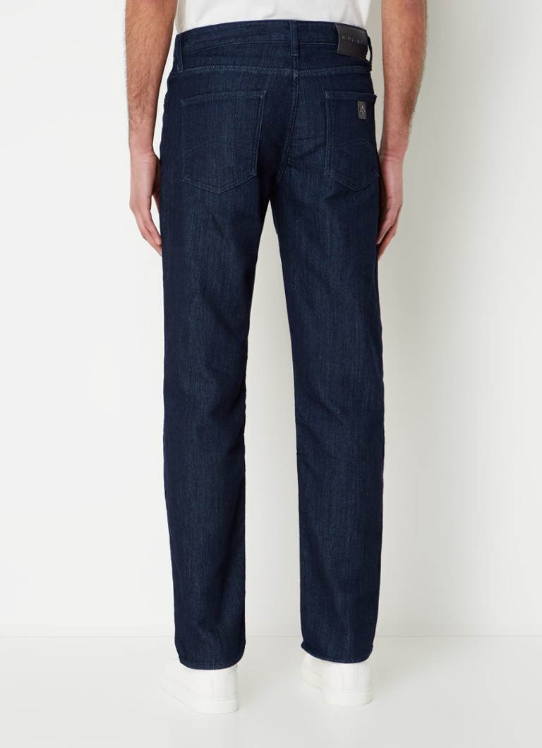 Armani Exchange rette jeans med mørk vask