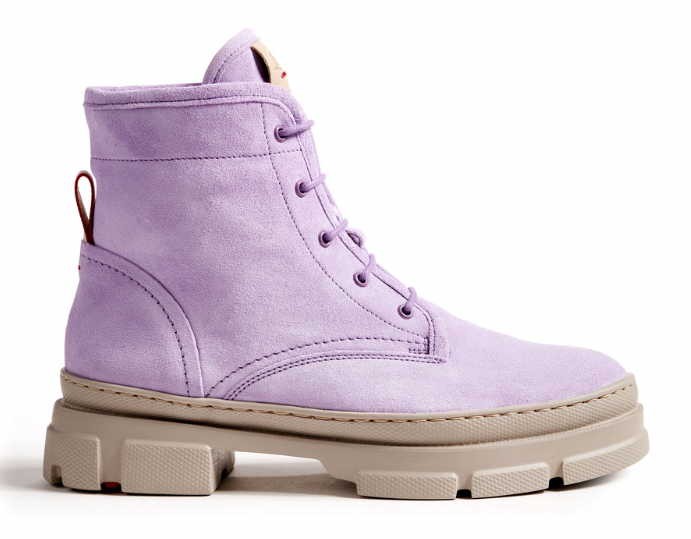 LLOYD Schnür-Stiefeletten lila/pink Umi