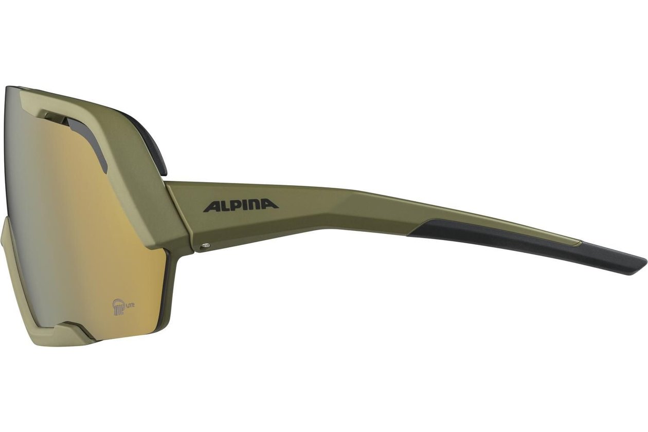Alpina Rocket Bold Q-Lite olive matt / bronce mirror lens