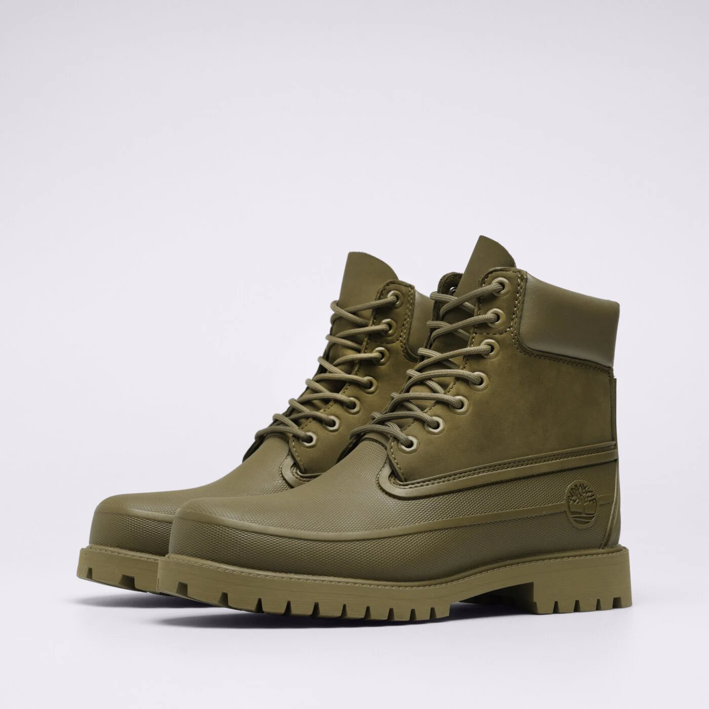 TIMBERLAND 6 INCH RUBBER TOE Khaki