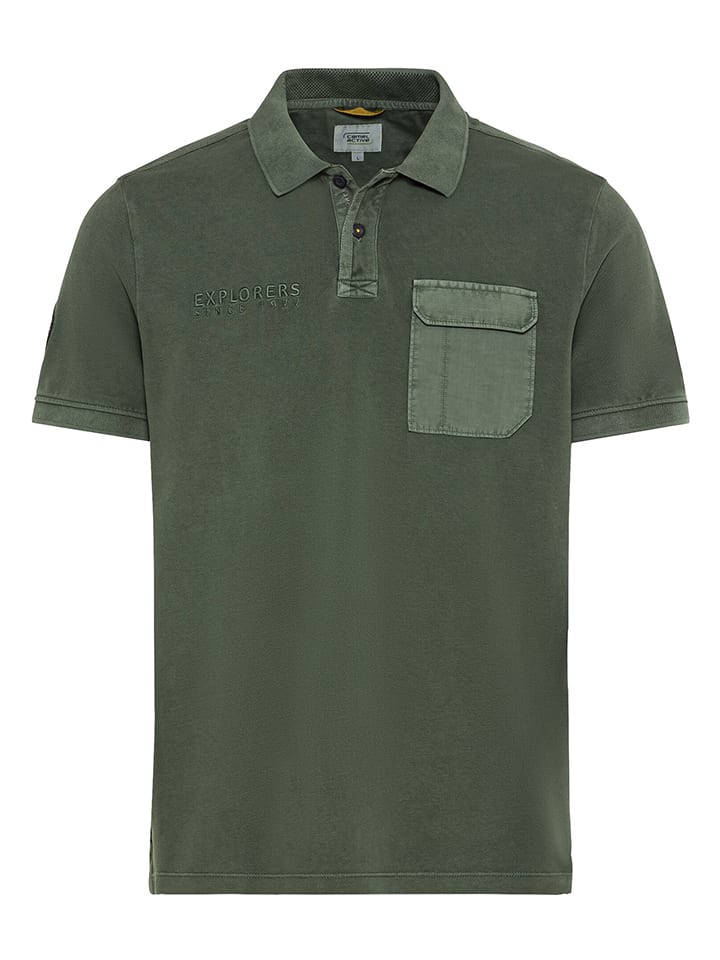 Camel Active Poloshirt in Khaki günstig kaufen