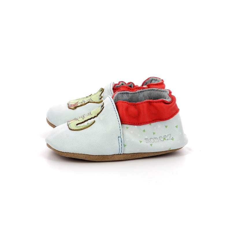 Chaussons cuir tannage vegetal Relax Croco