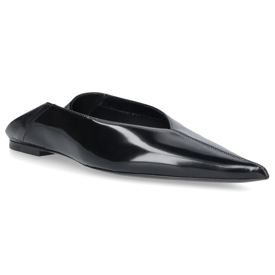 Saint Laurent - Slipper NOUR Nappaleder - schwarz